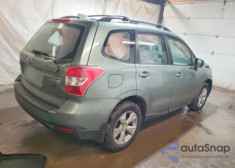 2016 Subaru Forester 2.5I z USA, uszkodzony, nr VIN JF2SJABC0GH468522